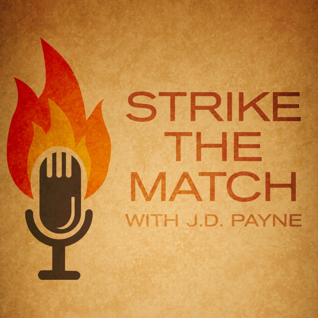This image has an empty alt attribute; its file name is Strike-the-Match-1024x1024.jpg